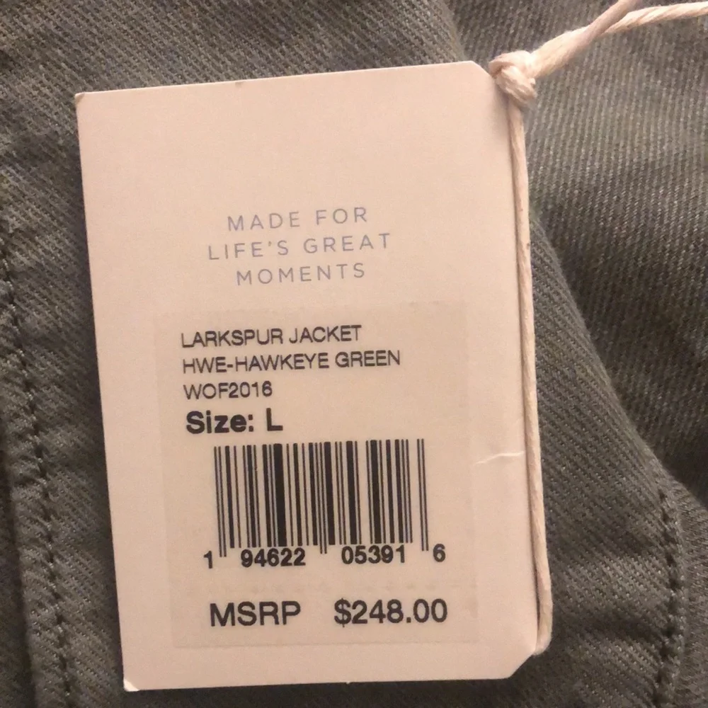 FATHERTY Green jacket Size L - Picture 5 of 11